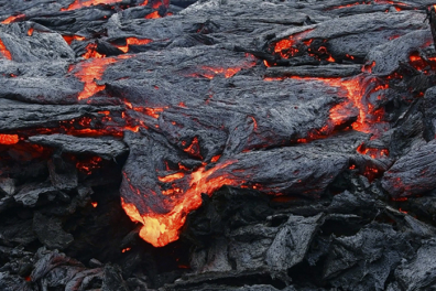 Coulée de lave de type Pahoehoe - 0mn 36s